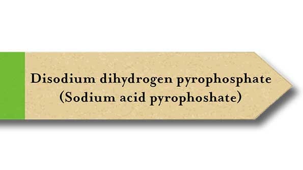 Is disodium dihydrogen pyrophosphate (sodium acid pyrophosphate) natural ?