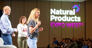 Kathryn Peters, Nick McCoy and Carlotta Mast speak during Keynote: The State of Natural & Organic at Natural Products Expo We