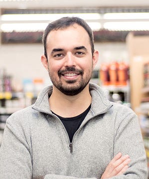 Jeremy Laurange, director of retail at Hawthorne Valley Farm Store in Ghent, New York