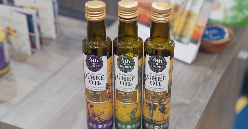 Fourth and Heart ghee cooking oils