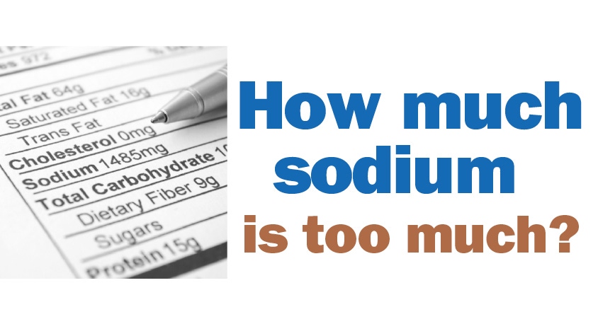 Analysis revisits sodium recommendation