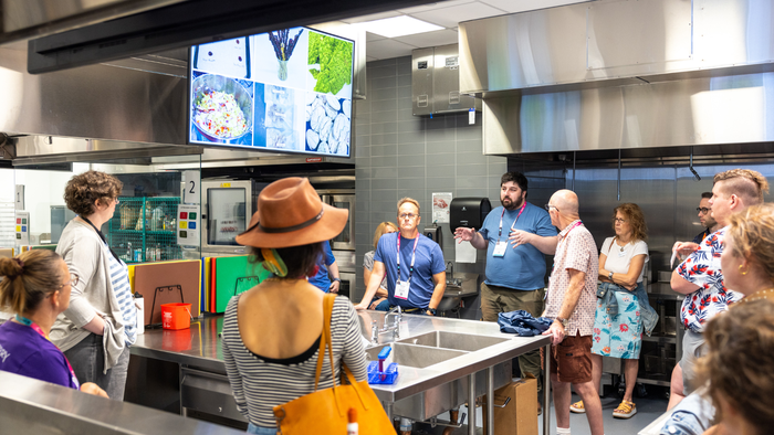 The test kitchen at CSU Spur The test kitchen at CSU Spur