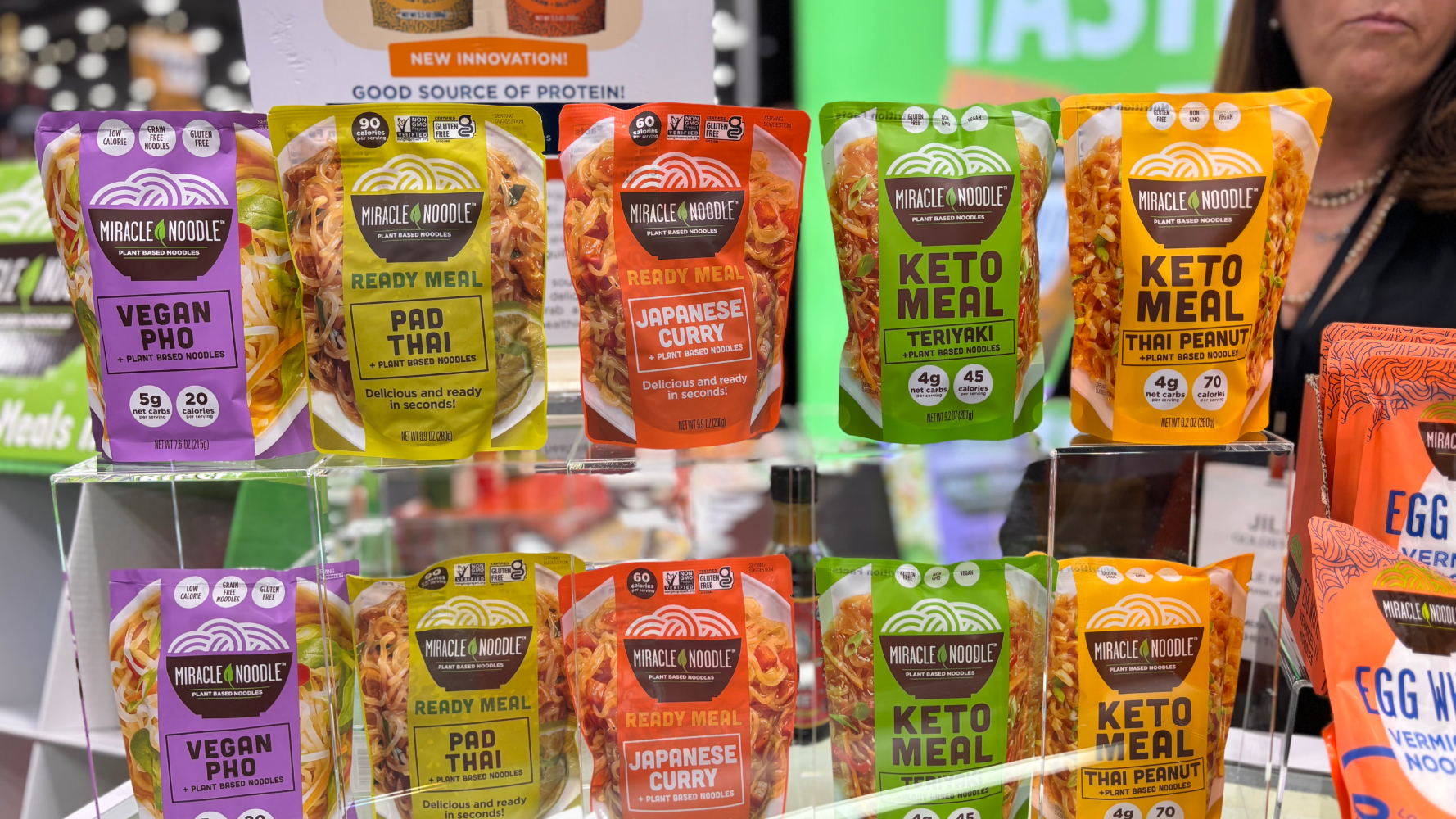 A selection of Ready Meal noodle kits in flavors including Pad Thai, Japanese Curry and Teriyaki.  A selection of Ready Meal noodle kits in flavors including Pad Thai, Japanese Curry and Teriyaki.