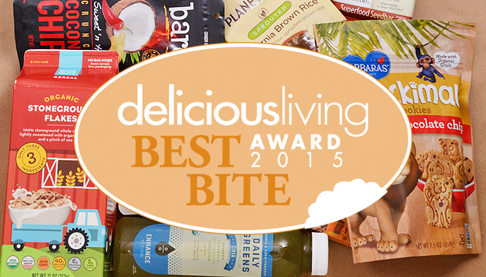 Delicious Living's 2015 Best Bite Awards winners Delicious Living's 2015 Best Bite Awards winners