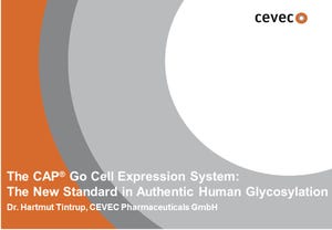 CAP Go Cell Expression System: The New Standard in Authentic Human Glycosylation (Video)