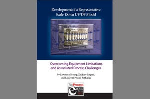 eBook: Development of a Representative Scale-Down UF/DF Model: Overcoming Equipment Limitations and Associated Process Challenges