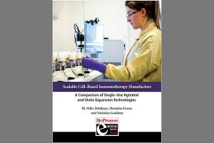 eBook: Scalable Cell-Based Immunotherapy Manufacture: A Comparison of Single-Use Agitated and Static Expansion Technologies