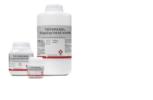 TOYOPEARL GigaCap® DEAE-650M Preserving Resolution at Increased Protein loads