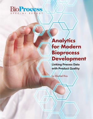 Analytics for Modern Bioprocess Development
