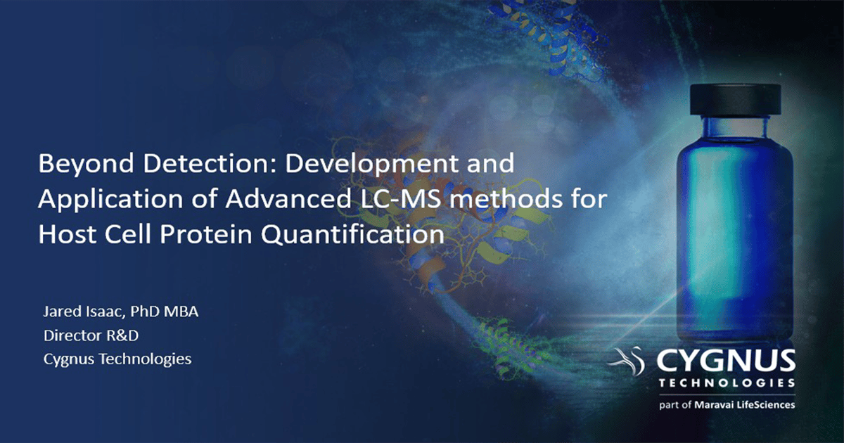 Advanced LC-MS Methods for Host Cell Protein Quantification