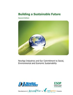 Updated Sustainability Report from NewAge® Industries Showcases Recent Improvements