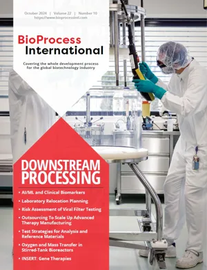 Recent publications | page 1 of 14 | BioProcess International