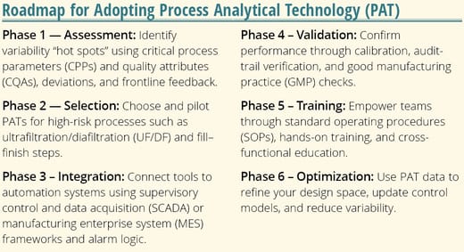 Exploring PAT for Real-Time Bioprocess Control