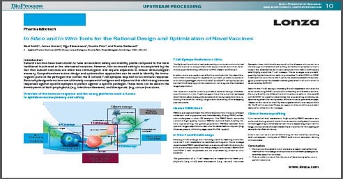 In Silico and In Vitro Tools for the Rational Design and Optimization ...