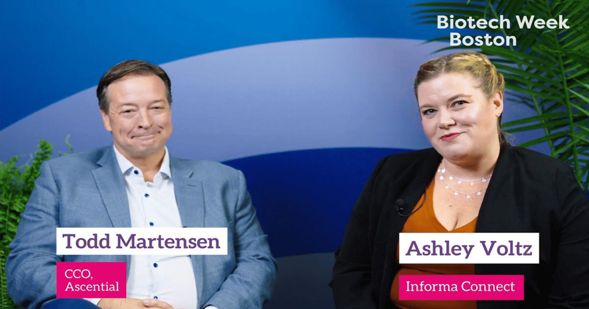 Biotech Week Boston Interview: Todd Martensen, Ascential