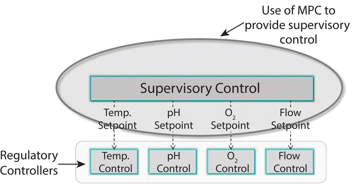 Model Predictive Control for Bioprocess Forecasting and Optimization