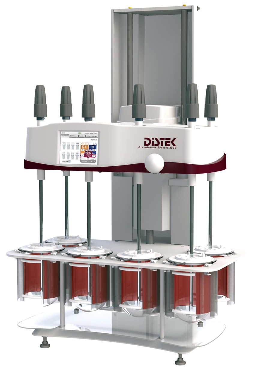 Distek, Inc. Releases Model 2500 Select Bathless Dissolution Tester