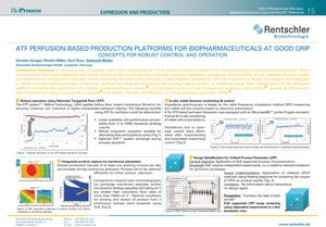ATF Perfusion-based Production Platforms for Biopharmaceuticals at Good Grip - Concept s for Robust Control and Operation