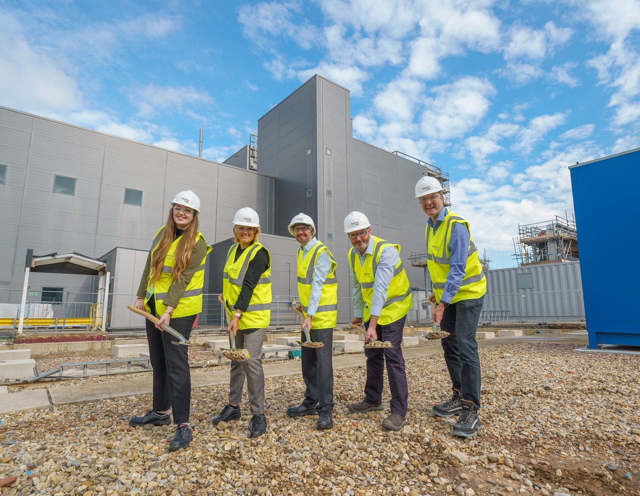 Fujifilm breaks ground at microbial plant in UK