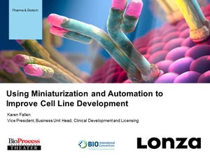 Using Miniaturization and Automation to Improve Cell Line Development (Video)