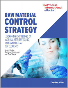 Bioprocess Raw Materials: Control Strategy - BioProcess International