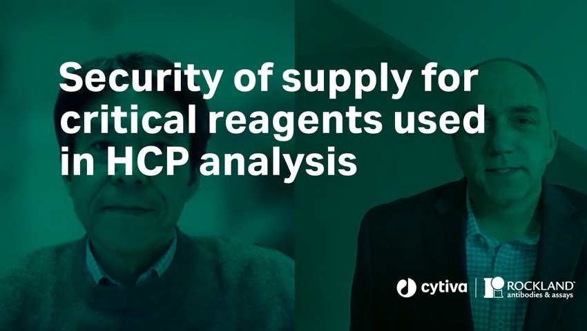 Security of Supply Risk Mitigation in HCP Monitoring
