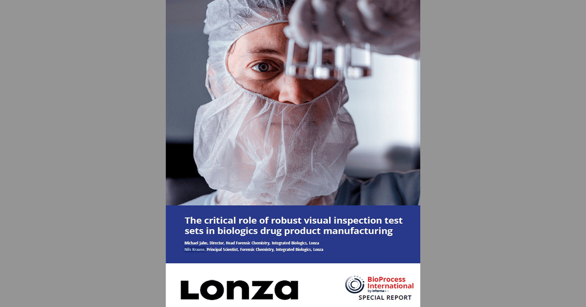 Robust Visual Inspection: Test Sets in Drug Product Manufacturing
