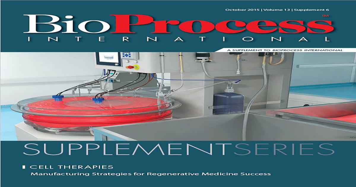 September 2015 Supplement Issue 2015 - September | BioProcess International