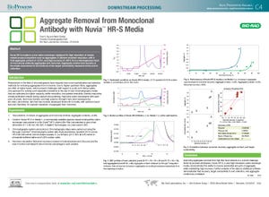 Aggregate Removal from Monoclonal Antibody with Nuvia&trade; HR-S Media