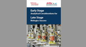Early Stage Analytical Considerations for Late Stage Biologics Success
