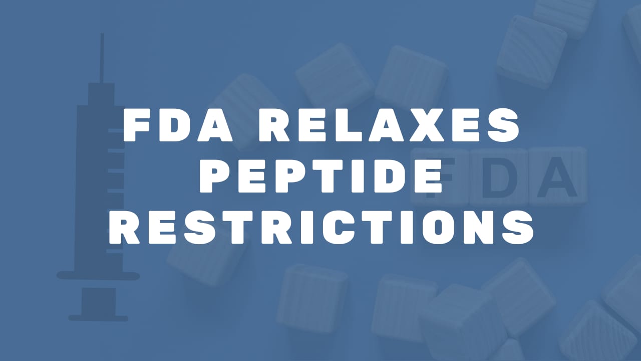 FDA committee approves loosening peptide regulation despite own evidence