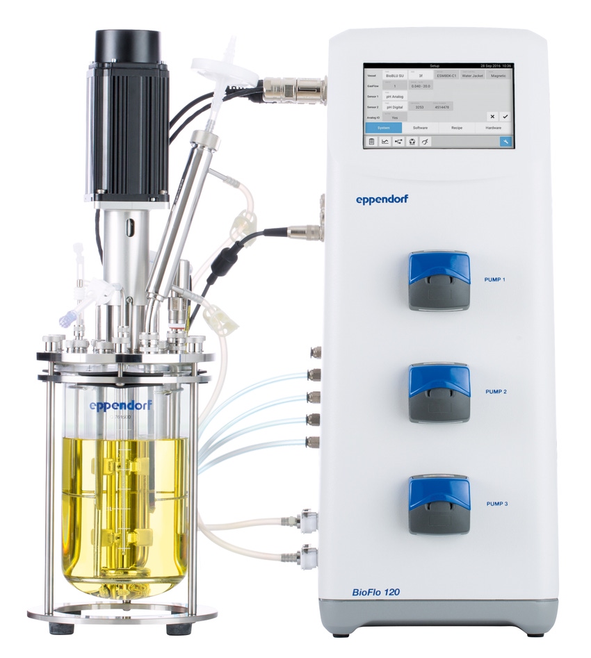 Eppendorf Introduces the New BioFlo® 120 Bioprocess Control Station