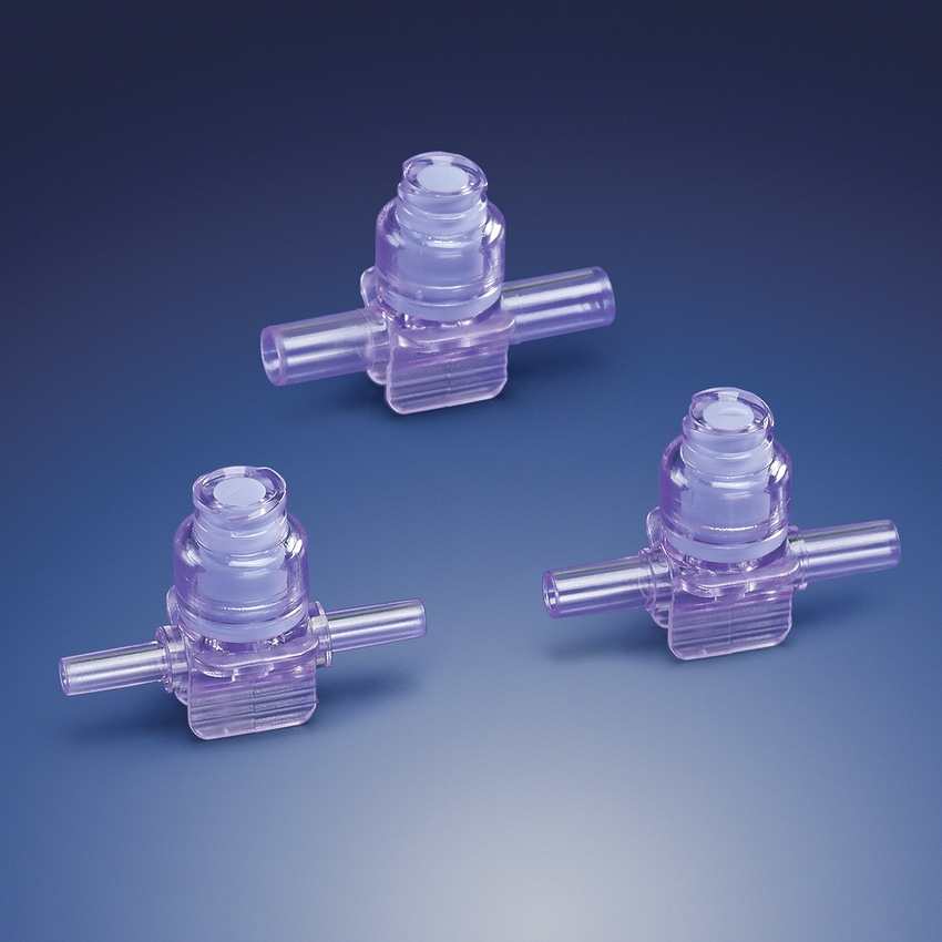 New Swabbable Needleless Injection Sites with T-Ports from Qosina