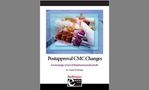 Postapproval CMC Changes: Increasingly a Fact of Biopharmaceutical Life