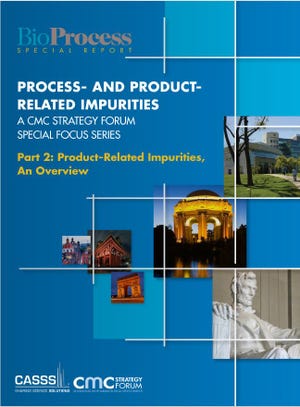 CMC Strategy Forum Special Focus Series: Part 2 Product-Related Impurities, An Overview