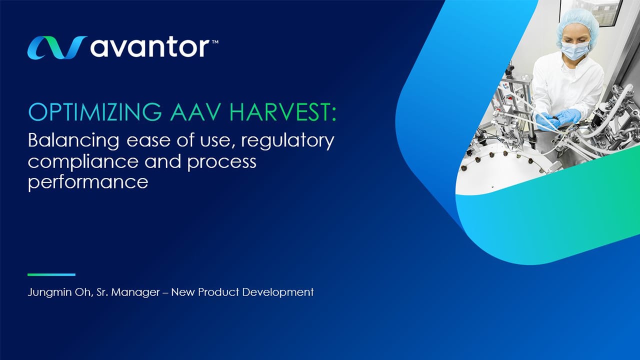 Scalable Cell Lysis for AAV Manufacturing