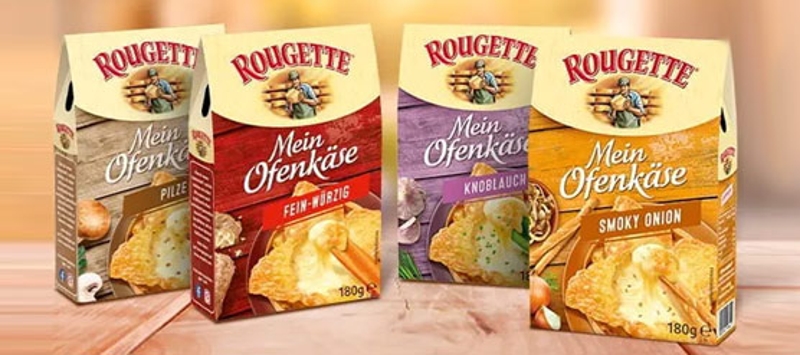 Website für Rougette Ofenkäse