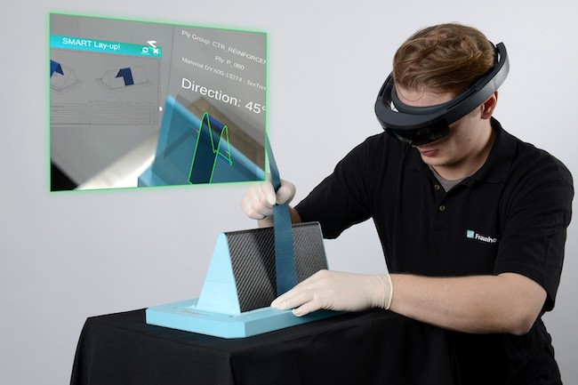Augmented-Reality System Improves Fiber-Reinforced Plastics Production Process