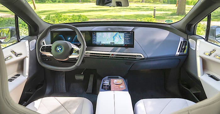 BMW iX M60 cabin