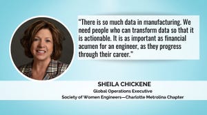 Sheila Chickene, global operations executive at Society of Women Engineers—Charlotte Metrolina Chapter
