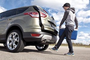 Ford Escape Taps Capacitive Sensing for Hands-Free Liftgate