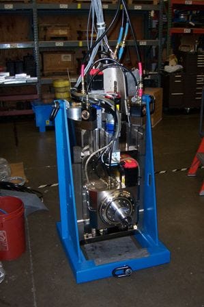 Robotic CNC Designed for Radioactive Vessel Repair