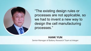 Hank Yun Integer batteries for medical device implantables