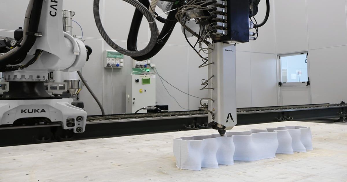 Large-Format Robotic 3D Printing Hub Launches in Milan