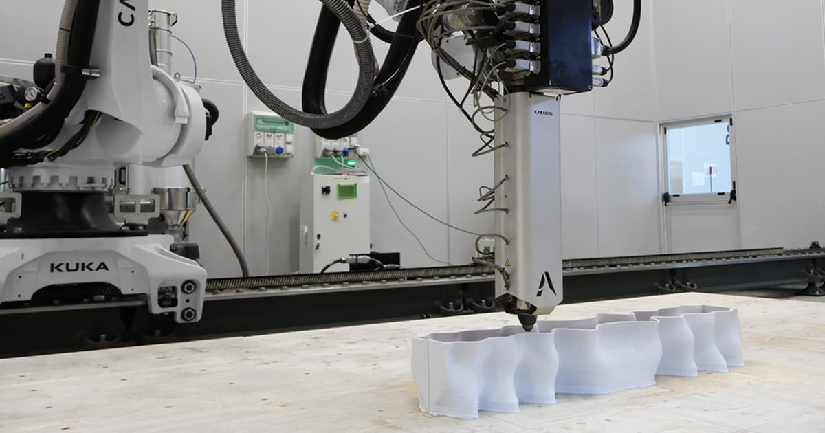 Large-Format Robotic 3D Printing Hub Launches in Milan