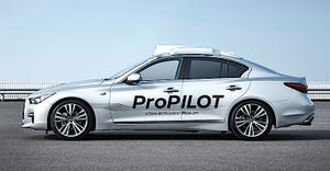 Nissan's ProPilot Concept Zero test vehicle develops new driver automation technologies.