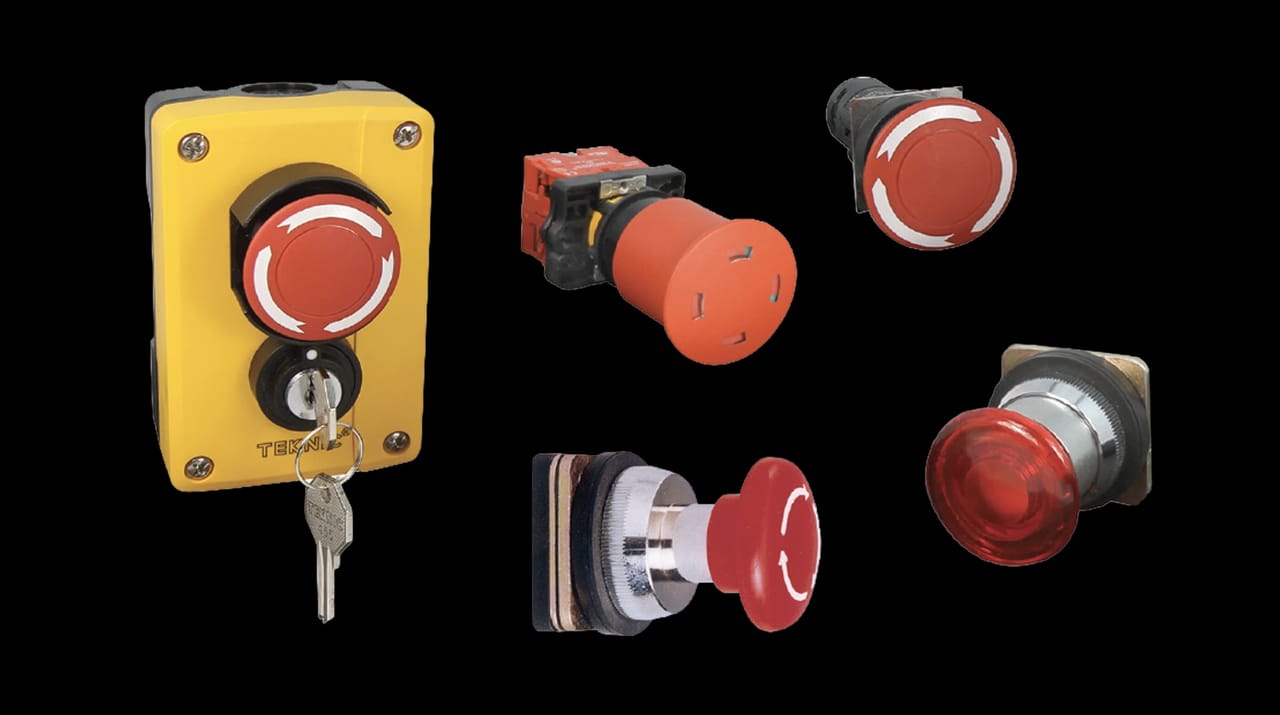 E-Stop Selection Guide for Industrial Equipment