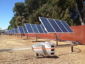 Robotic Solar Panels Produce More Electricity