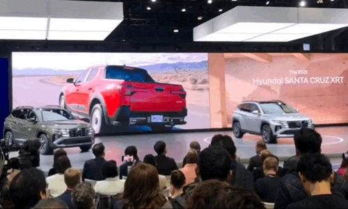 The Hyundai press conference kicked off the 2024 New York International Auto Show.