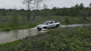 Off-roading in the second-generation Rivian R1T